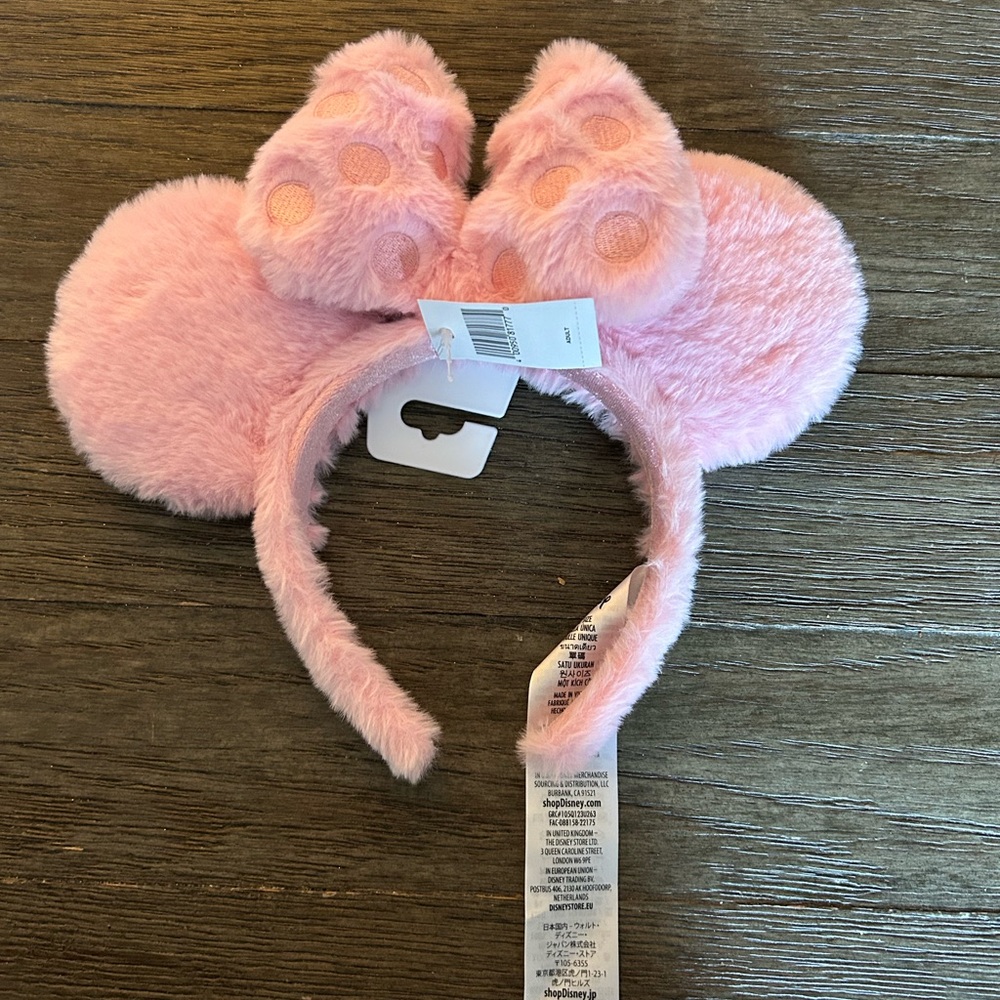 NWT Pink Fur Ears
